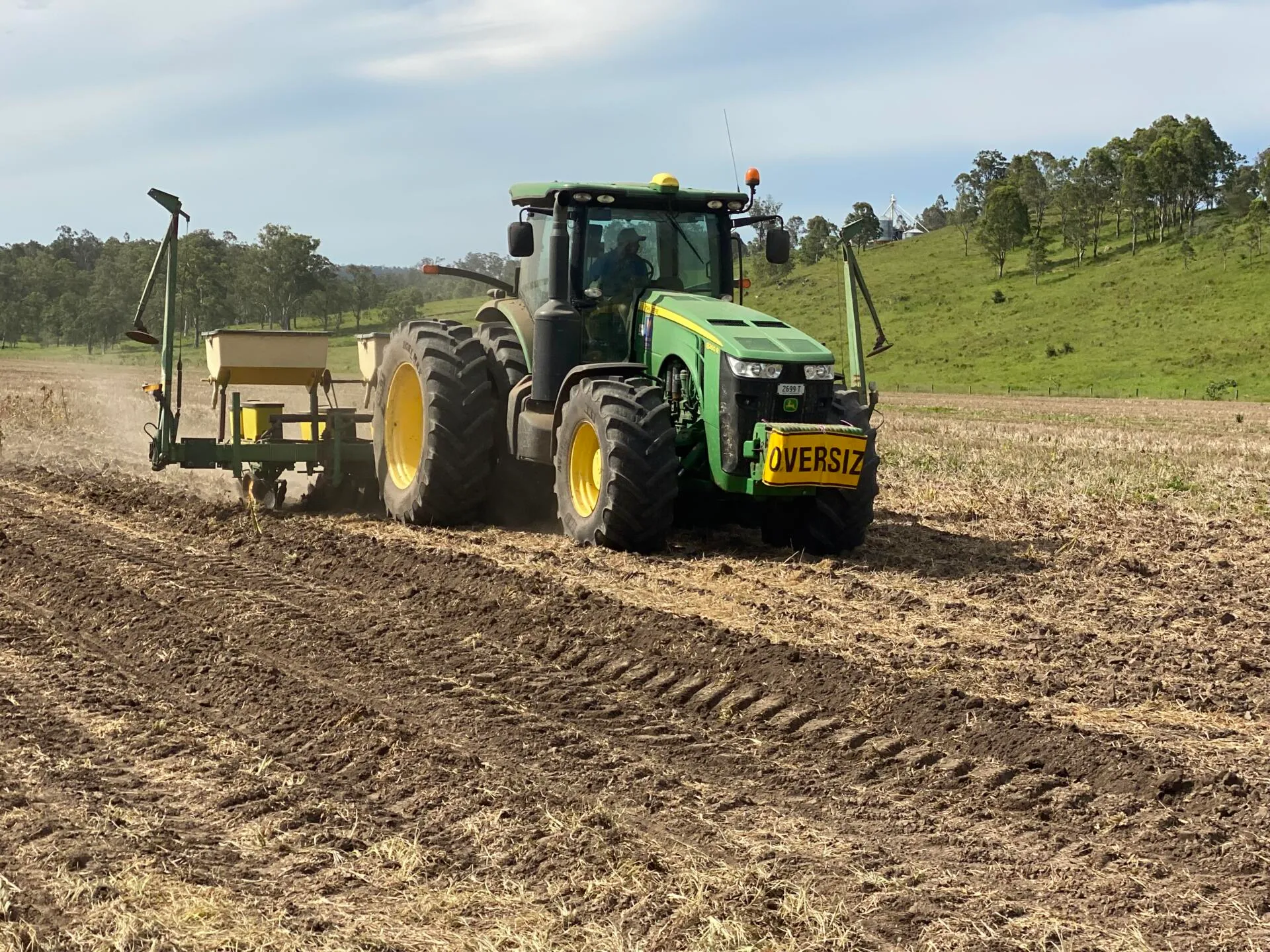 Silage production at Yulgilbar
